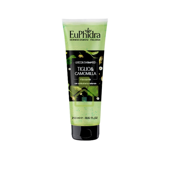 EuPhidra Linea Floreali Doccia Shampoo Unisex Tiglio&Camomilla 250 ml